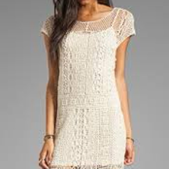 Anthropologie by Ella Moss Hailee Crochet Dress - Picture 3 of 11